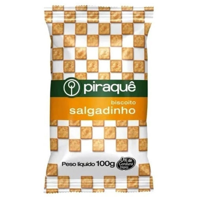 Biscoito piraque 100g salgadinho