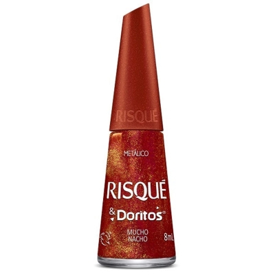 ESMALTE RISQUE DORITOS 8ML METALICO MUCHO NACHO C 6