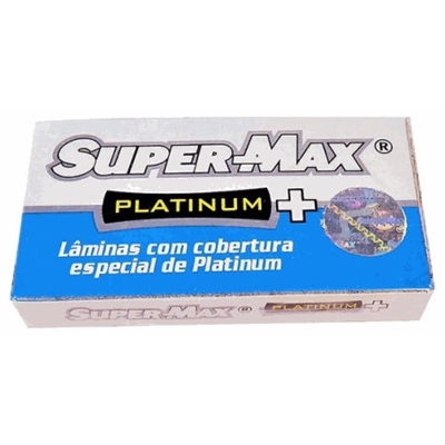 LAMINA DE BARBEAR SUPER MAX-PLATIN COM 5UN