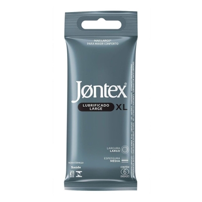 PRESERVATIVO JONTEX LUBR XL 6UN