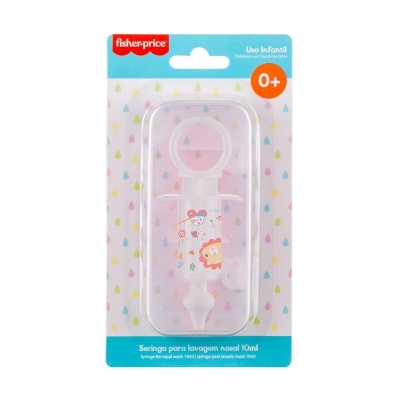 DISPOSITIVO LAVAGEM NASAL BRANCO LEAO 10ML FISHER PRICE
