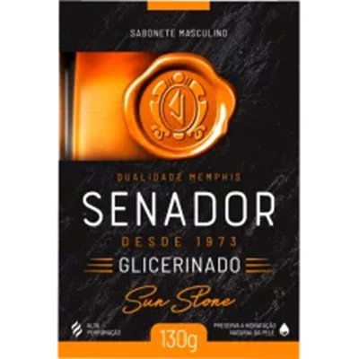 Sab. senador 130g glicerinado sun stone *