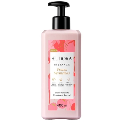 LOCAO HIDRATANTE INSTANCE FRUTAS VERM 400ML