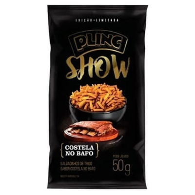 Aperitivo plinc show 50g - costela no bafo - un