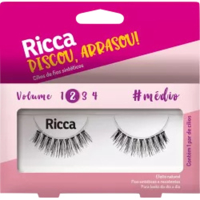 Cilios ricca 304 fios sinteticos