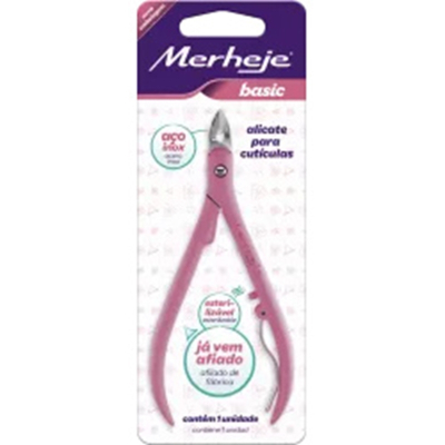 Alicate merheje basic rosa c/