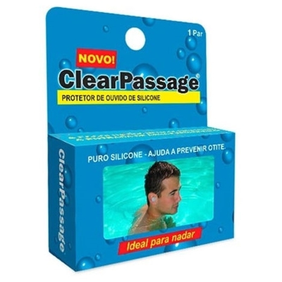 PROTETOR SILICONE ADULTO 1 PAR CLEARPASSAGE