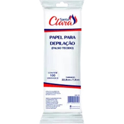 PAPEL PARA DEPILACAO 100 UNID RE