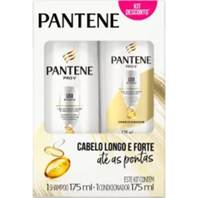 Sh. pantene 175ml liso extremo+cond 175ml
