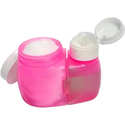 Dosador acetona santa clara 130ml +porta algodao