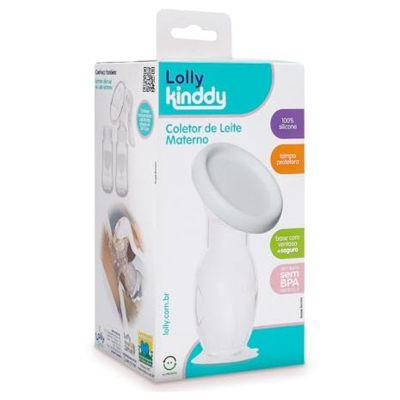 Lolly coletor leite materno silicone 