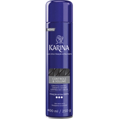 HAIR SPRAY FIX.PARA CABELO KARI, SPRAY FORTE 400ML