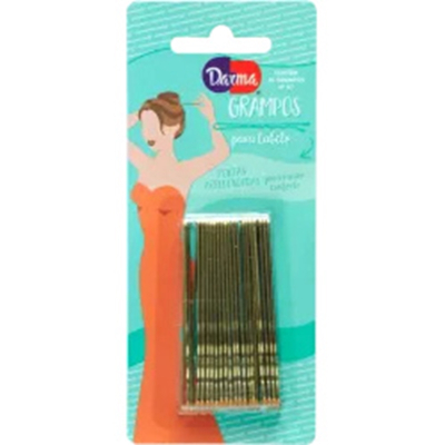 Grampo darma n.7 20un louro, darma 7 preto c20 darma