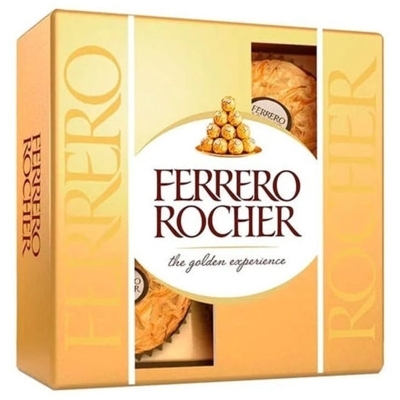 FERRERO ROCHER T4 COM 4 BOBONS 50G