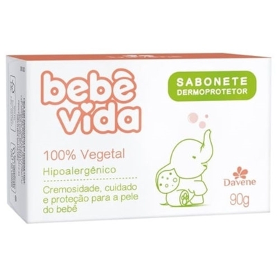 SABONETE BEBE VIDA 90G BARRA DAV
