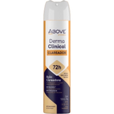 Des. above aero 150ml/90g dermaclinical women clareador 72h