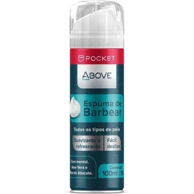 ESPUMA DE BARBA POCKET 100ML/90G/ABOVE