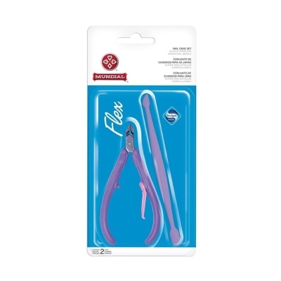 Alicate mundial cuticula + espatula ref168-fl