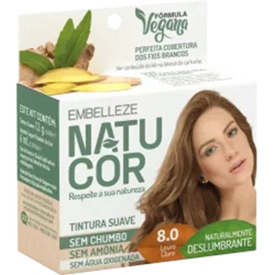 Tint. natucor 8.0 louro claro (6)