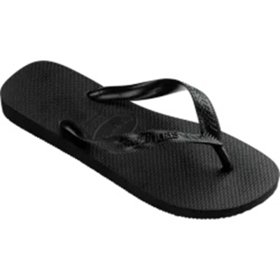 Sandalia havaiana top preto 39/40