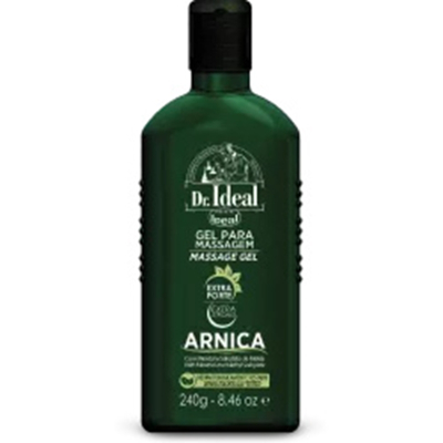 Gel massagem dr ideal 240ml arnica, pmassagem dr ideal arnica 240ml