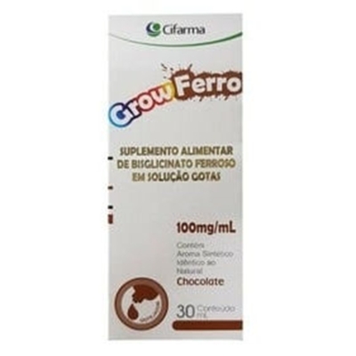 GROW FERRO 100MG 30ML CHOCOLATE