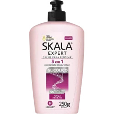 Skala cr. pentear 250g forca e brilho un.