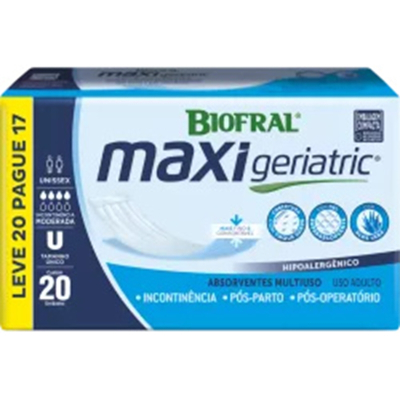 Abs. tena biofral maxi geriat l20p17un 