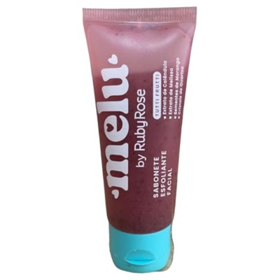 Sabonete facial esfoliante tutti fruit ruby rose