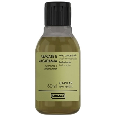 OLEO 60ML ABACATE+MACADAMIA