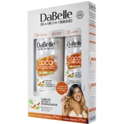 Sh. dabelle 250ml+cond175ml coco poderoso