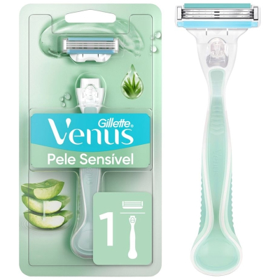 Aparelho recarga gillette venus pele sens 1un 