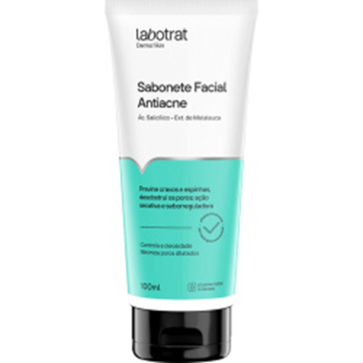 Sab. liq. facial labotrat dermo skin 0100ml antiacne 
