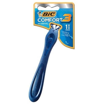 Apar. barb. bic comfort 3 3 l, bic comfort 3laminas pele normal und