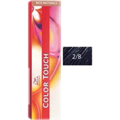 Tint. color touch 60g 2/8 preto azul *, risque meia de seda natur