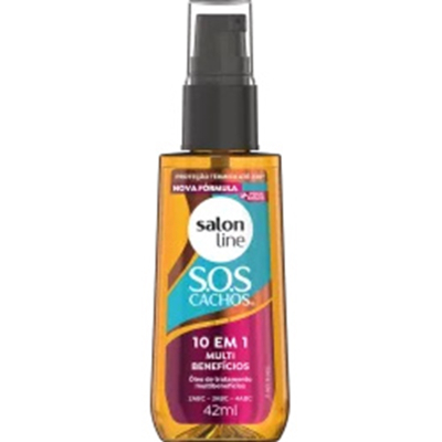 Oleo capilar salon line 42ml sos cachos 10em1 multi cond *
