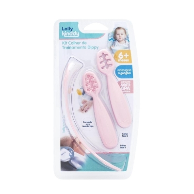 Kit colher lolly treinamento dippy f 