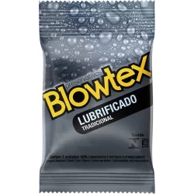 PRESERVATIVO BLOWTEX TRADICIONAL LUBRIFICADO COM 3