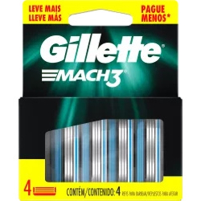 CARGA GILLETTE MACH3 REGULAR L4P3
