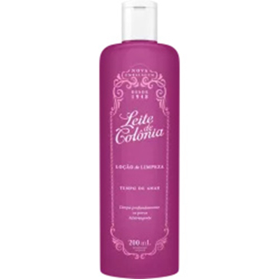 Leite de colonia tempo a 200ml cty.