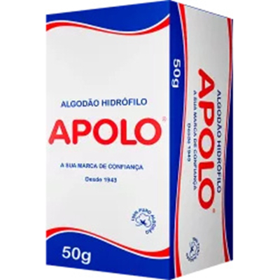Algodao apolo 50g rolo