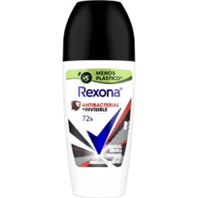 Des. rexona roll-on fem antibac invis 50ml