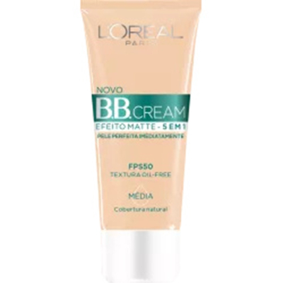 Prot. solar loreal bb media f50 30ml