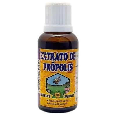 EXTRATO DE PROPOLIS PURO 30ML NATUS MINAS