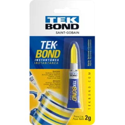 Cola tekbond instantanea bl 2g amarela