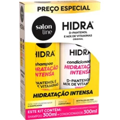 Sh. salon line 300ml hidra original+cond 300ml
