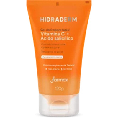Gel facial hidraderm 120g vitamin c 