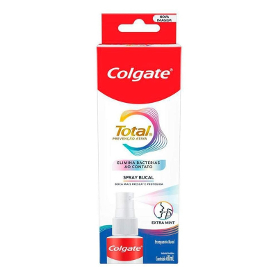 Antisseptico bucal colgate total 12 60ml spray *
