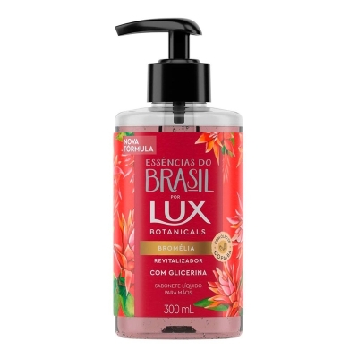 SABONETE LIQUIDO LUX PARA MAOS BROMELIA 300ML 