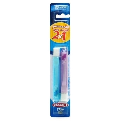 ESCOVA DENTAL CONDOR TRIP COM 2 UN